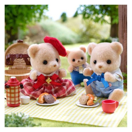 Sylvanian Families 5853 Hermana y hermano con ositos de galletas - Set de picnic