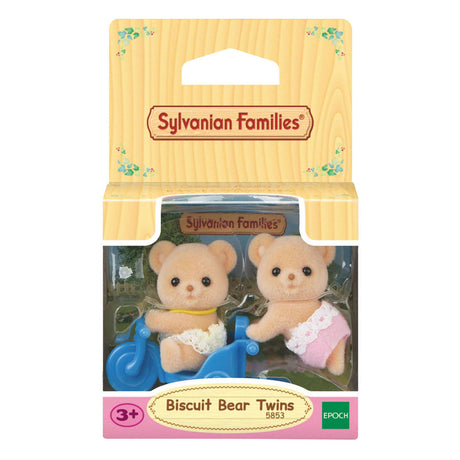 Familias Sylvanian 5853 oso gemelo de galletas