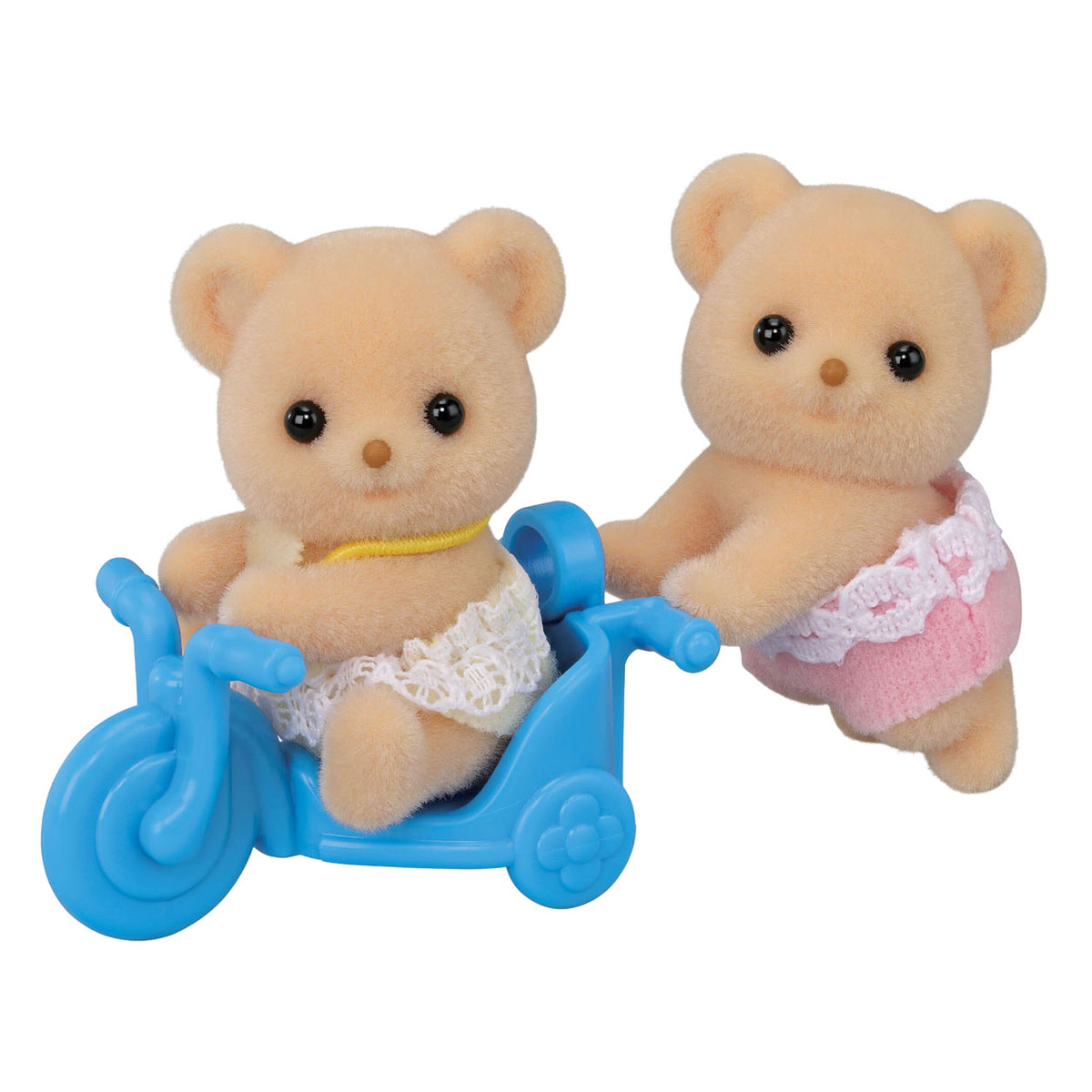 Familias Sylvanian 5853 oso gemelo de galletas