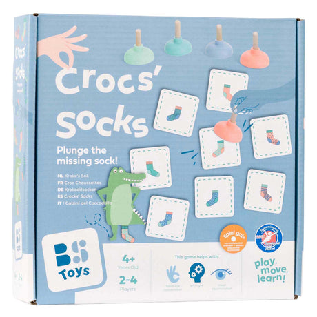 Bs juguetes calcetín cocodrilo memo - un juego de niños