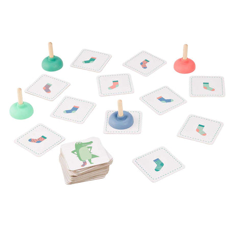 Bs juguetes calcetín cocodrilo memo - un juego de niños