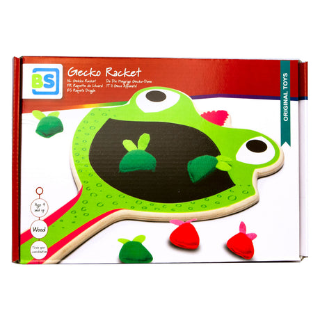 BS Toys Gekko Racket - Juego de captura y lanzamiento