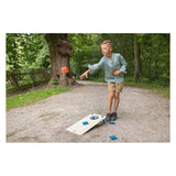 Bs toys juego cornhole - juego de puf - juguetes al aire libre a partir de 8 años - juego de lanzamiento de puf - juegos para niños - juguetes de exterior - juego al aire libre - juegos al aire libre - juguetes de jardín - regalo para niño