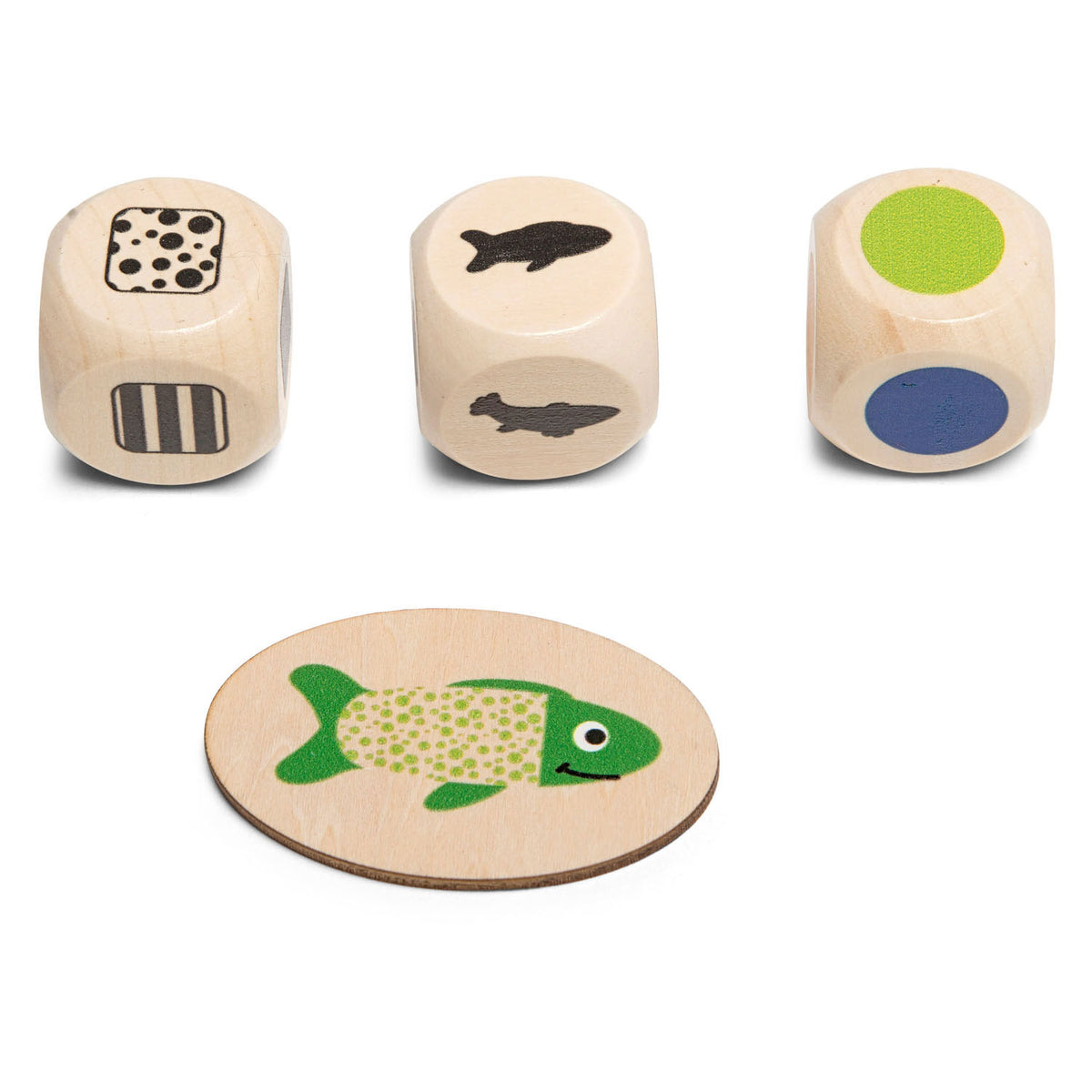 BS Toys Juego de Madera Encuentra el Pez