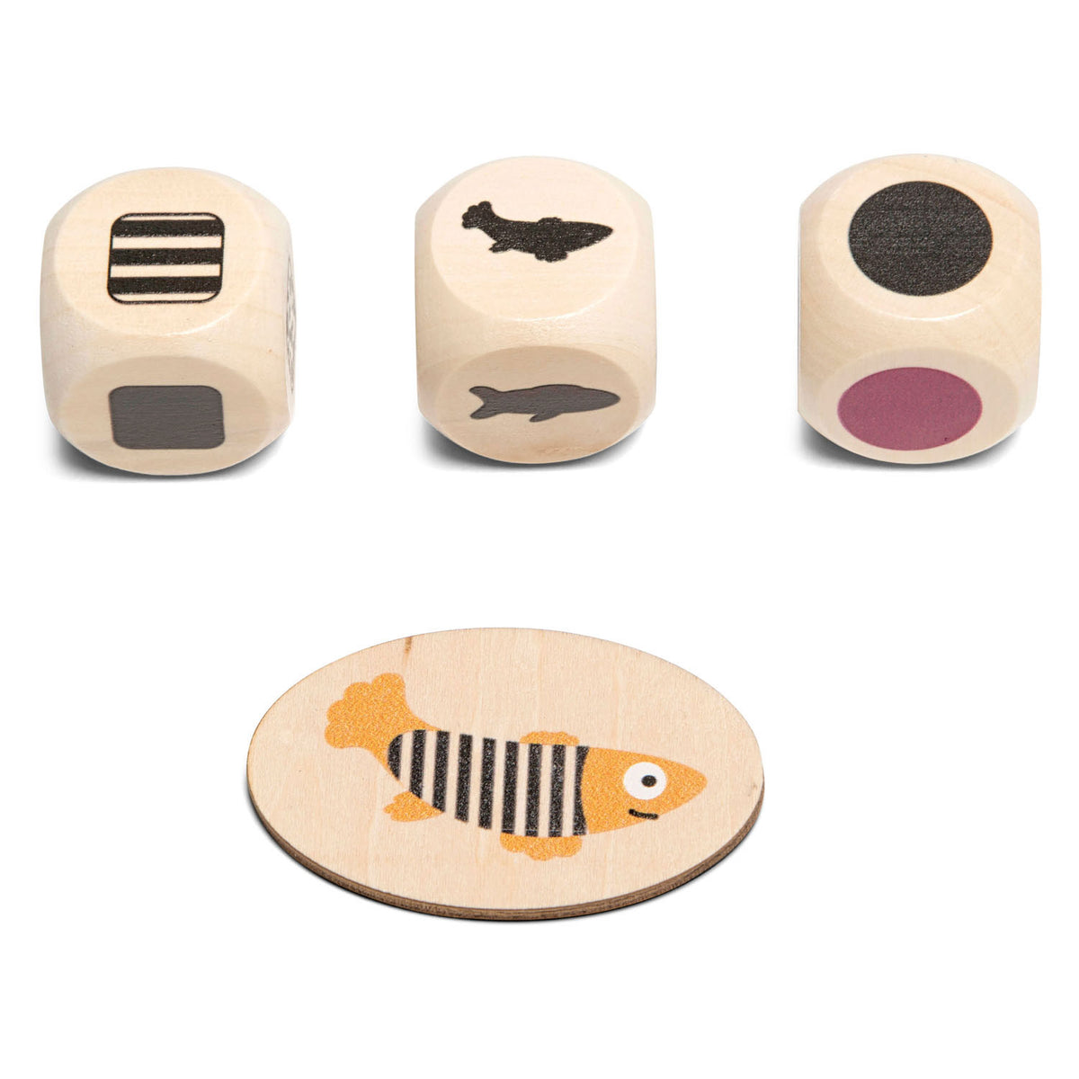 BS Toys Juego de Madera Encuentra el Pez