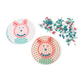 Bs toys juego de mosaico enchufable - mosaico de madera - rompecabezas de mosaico - juguetes educativos - madera fsc - juego de aprendizaje - apto a partir de 4 años