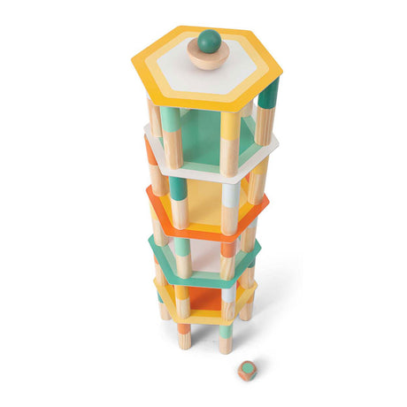 Bs toys mega juego de equilibrio de madera, 38 uds.