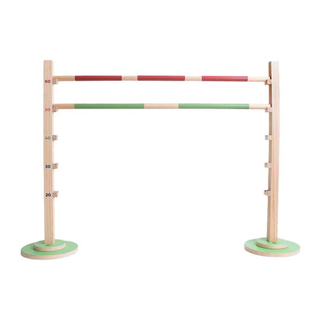Bs juguetes - valla de salto de madera - madera fsc - caballo de hobby - vallas - apto a partir de 6 años