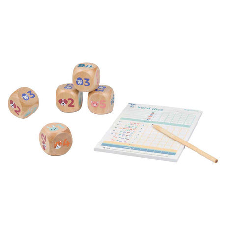 BS toys yatzy junior de madera - 6 uds.