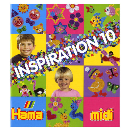 Folleto de inspiración de Hama String Beads, No. 10