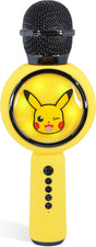 Otl technologies pokémon - micrófono de karaoke inalámbrico para niños - pantalla LED iluminada - altavoz - distorsión de voz