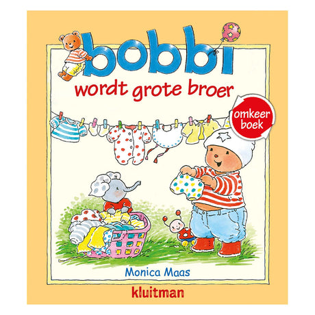 Editorial Kluitman Bobbi Reversal Book: se convierte en hermano mayor y en bebé