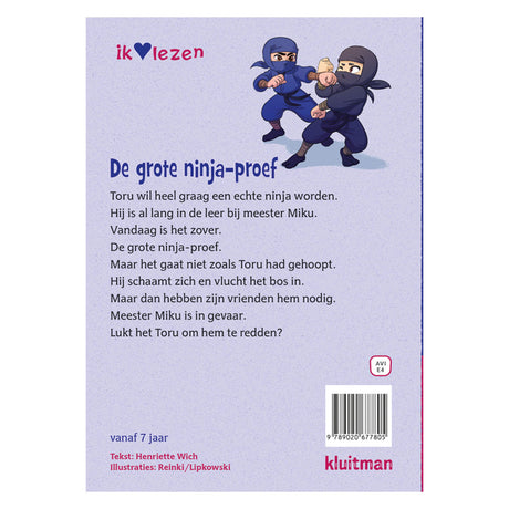 Kluitman el gran examen ninja