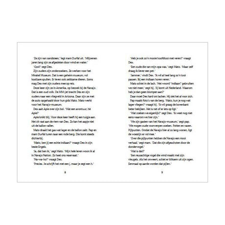 Uitgeverij kluitman dex durfal - het geheim van de dondervogel - avi e4