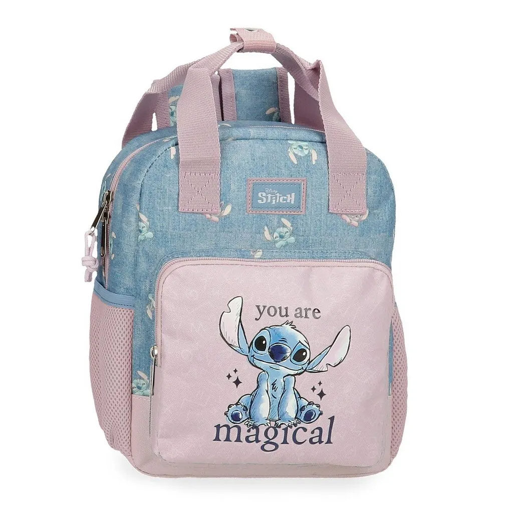 Mochila bolsillo delantero puntada eres mágica