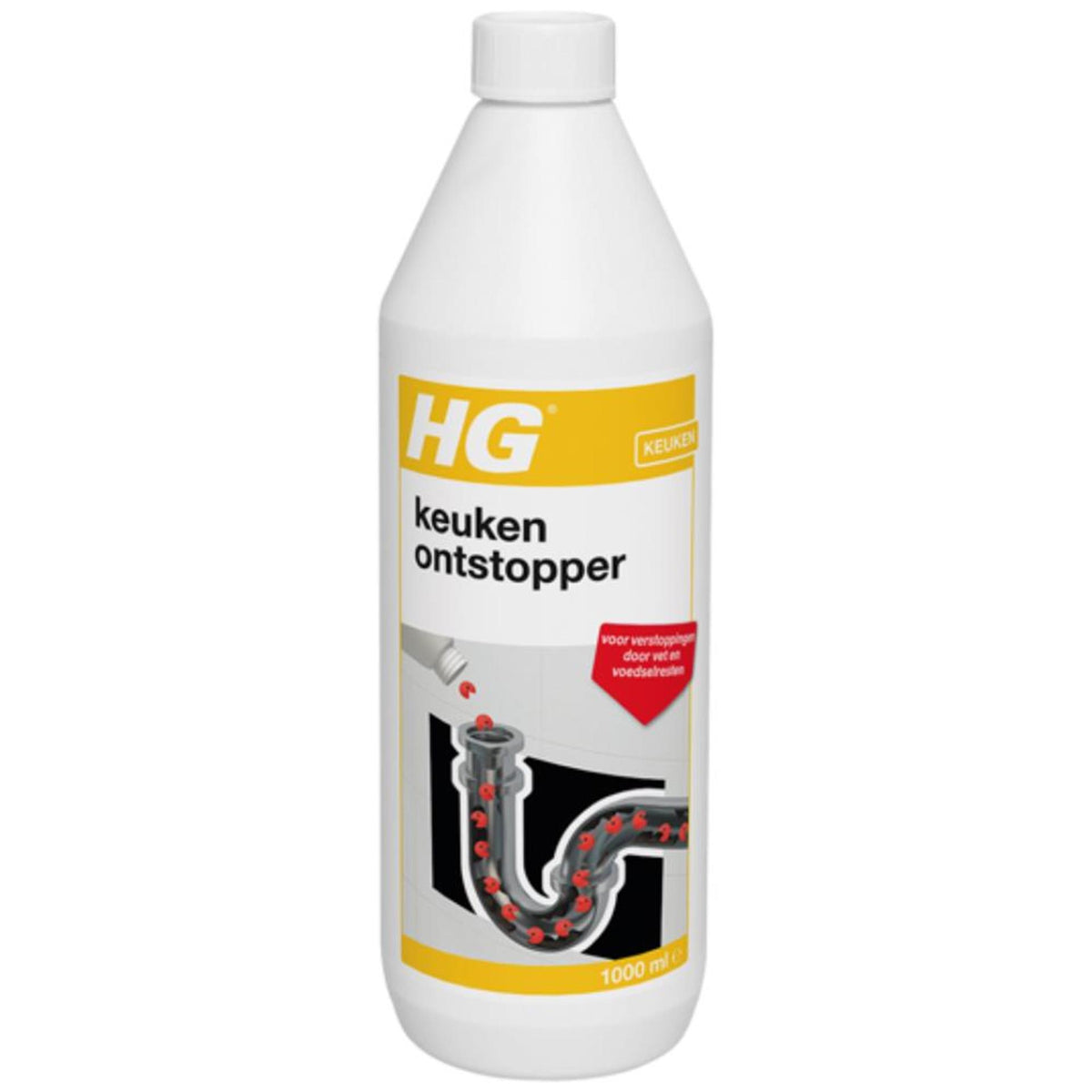 Desbloqueador de cocina Hg | Desatascador de fregadero eficaz y natural