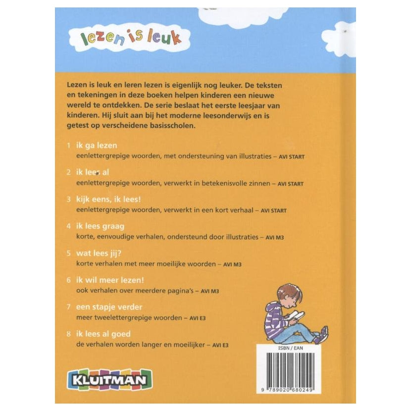 Leer a Kluitman es divertido; me gusta leer avi-m3