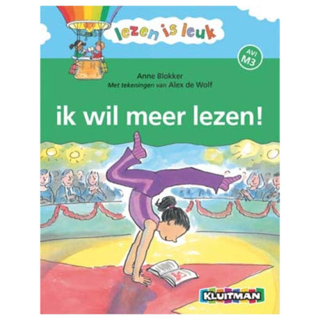 Leer a Kluitman es divertido. ¡Quiero leer más! avi-m3