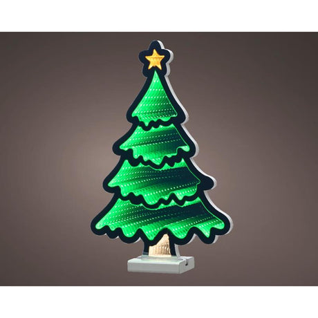 Decoris árbol de Navidad luces infinitas 27,2x39,8x40cm