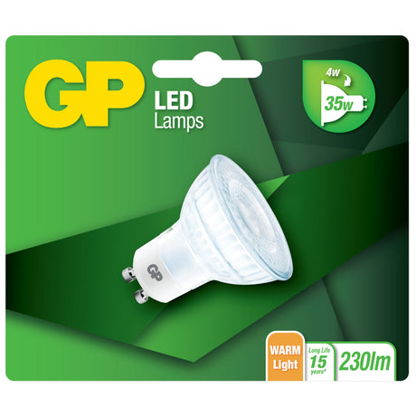 Iluminación gp gp led gu10 reflect. 4w gu10