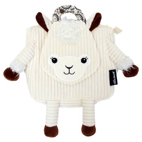 Mochila, el joven lama 25 x 25 cm