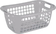 Cesto para la ropa Sunware basic bajo gris 65x45x27cm