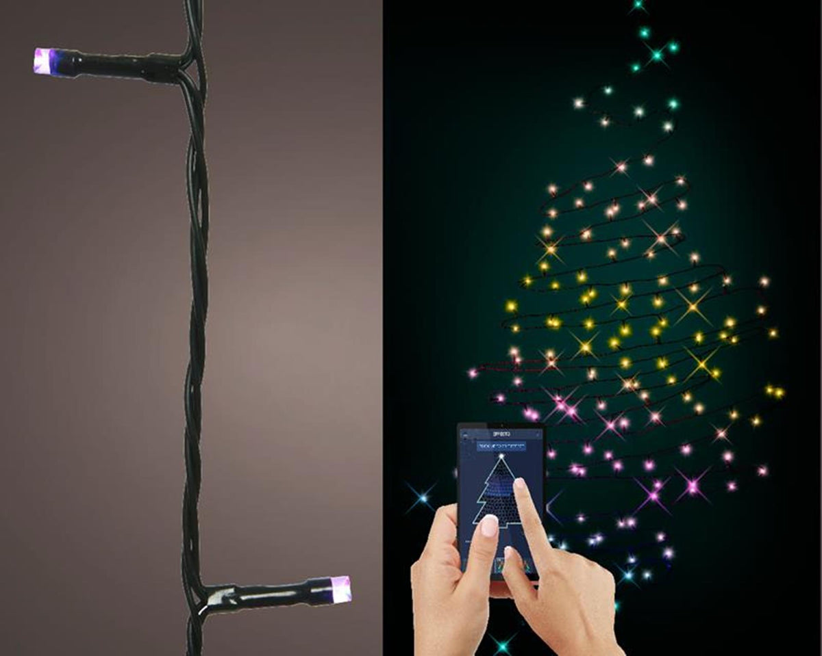 Lumineo luces navideñas control app 100 LED