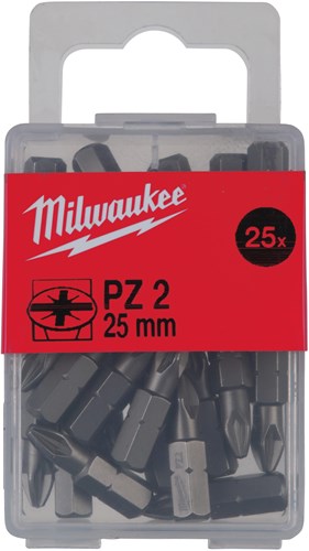 Accesorios Milwaukee punta para atornillar pz 1, 25 mm | 25 piezas - 4932399589