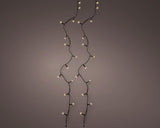 Lumineo luces navideñas basic 180led exterior 13,5m champagne