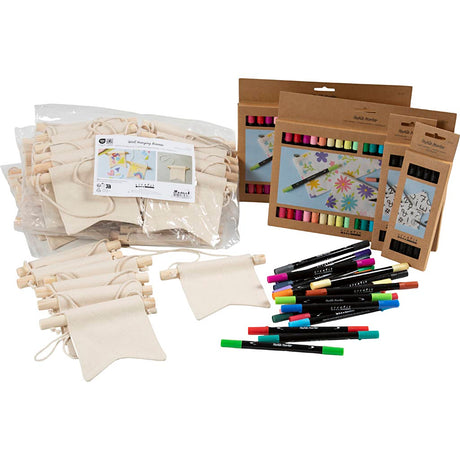 Empresa creativa https: www.cchobby.nl grupo set-paint-your-own-bandoek-size-10-5x12-cm-line-thickness-2-3-3-6-mm-varios-colores-60-piece-1-box