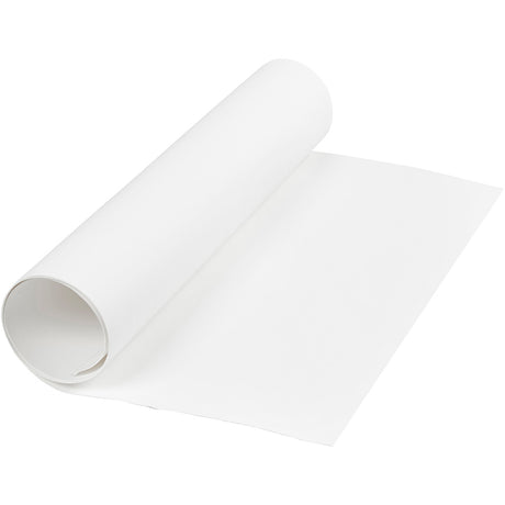 Empresa creativa https: www.cchobby.nl papel-piel sintética-ancho-50-cm-unicolor-350-gr-blanco-1-m-1-rollo