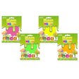 Slime esponjoso de neón Grafix en tarjeta