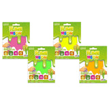 Slime esponjoso de neón Grafix en tarjeta