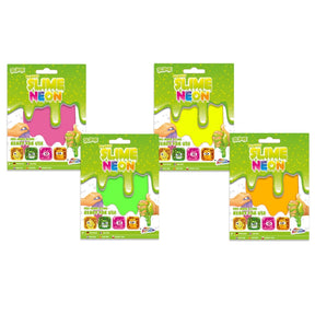Slime esponjoso de neón Grafix en tarjeta