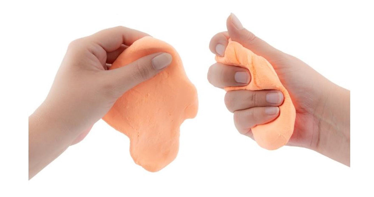 Slime esponjoso de neón Grafix en tarjeta