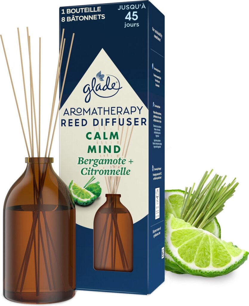 Varios glade aromaterapia mente calma fragancia en barritas 80ml