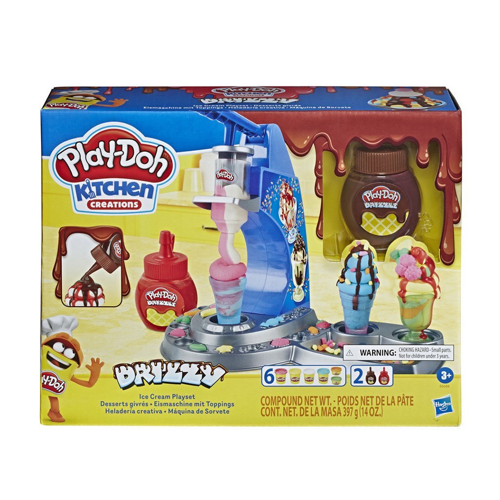 Juego de helado Drizzy de Play-Doh Kitchen Creations