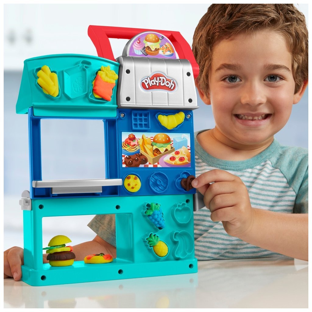 Restaurante de creaciones de cocina play-doh.