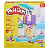 Play-doh juego de helado suave arcoiris - 5 vasijas de barro