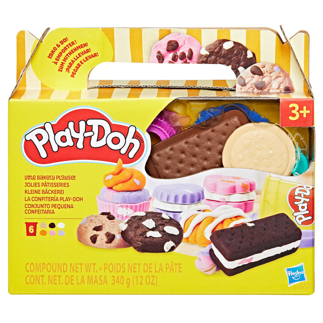Play-doh pequeña panadería - 6 vasijas de barro