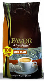 Favor megabeutel tostado oscuro (8x 100 pastillas)
