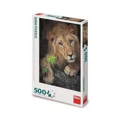 Dinotoys dino puzzle - el rey de los animales - 500 piezas