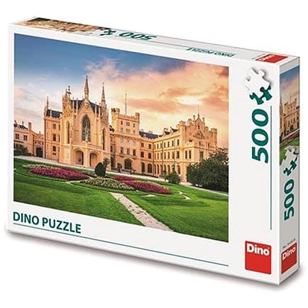 Dinotoys dino puzzle - Castillo de Letnice en la República Checa - 500 piezas