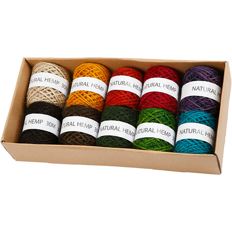 Https: www.cchobby.nl cáñamo-natural-grosor-1-2-mm-varios-colores-10x30-m-1-caja
