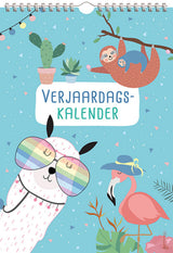 Calendario de cumpleaños de Deltas - animales de moda