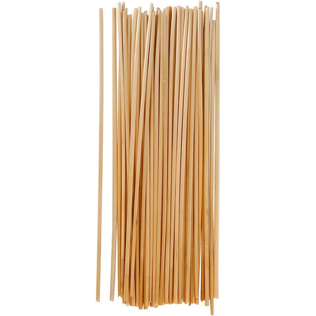 Creativ company decoración de paja - paja natural - material para manualidades - paja para miniaturas - decoración de granja - decoración floral hecha a mano - decoración de mesa natural - largo 22 cm - espesor 1-3 mm - 50 piezas