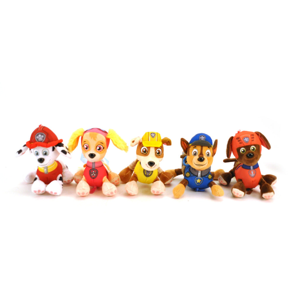 Cartera de peluche de la patrulla canina