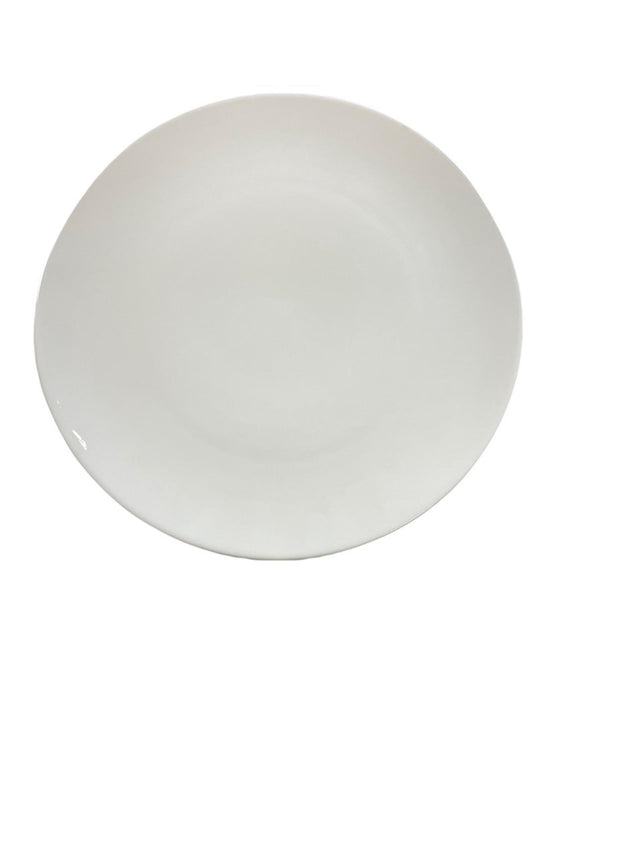 Plato tortitas blanco ø31cm caja de 4uds