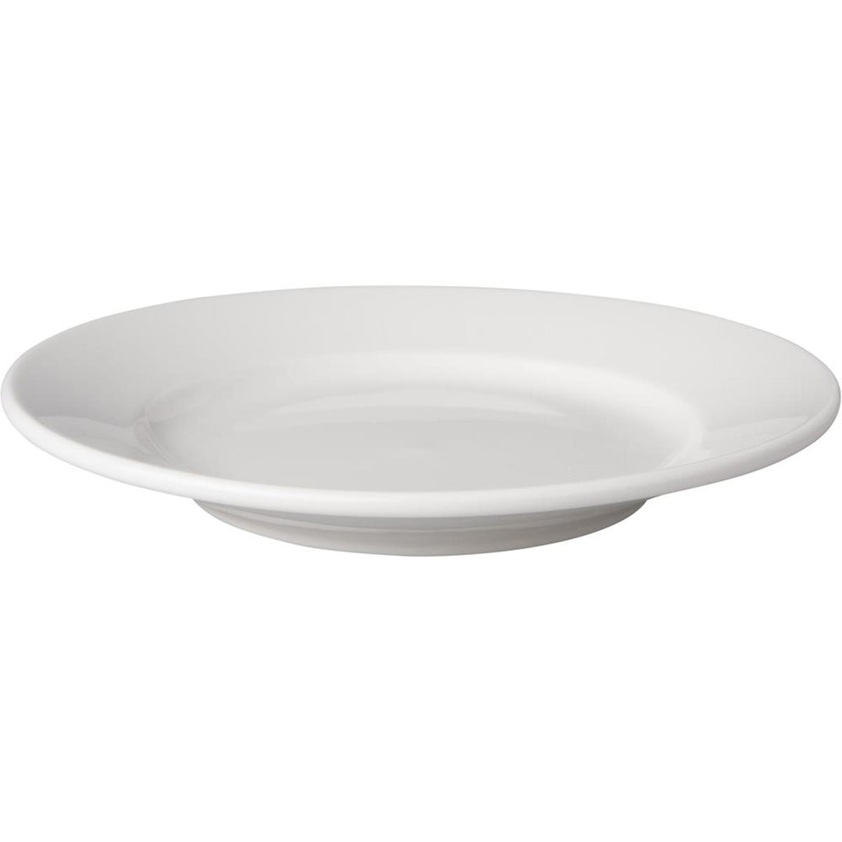 Plato Mammoet borde ancho budgeltline porcelana blanco 18cm juego de 6 piezas
