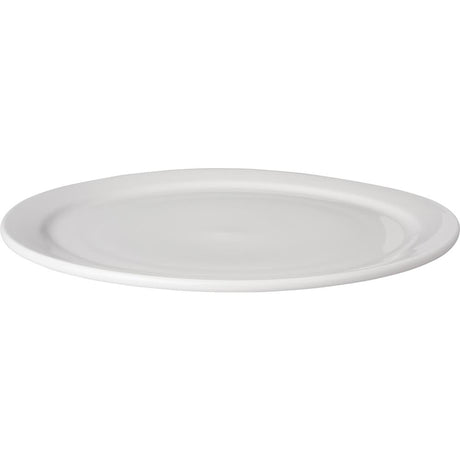 Plato Mammoet borde estrecho porcelana bugetline blanco 26 cm (juego de 3)